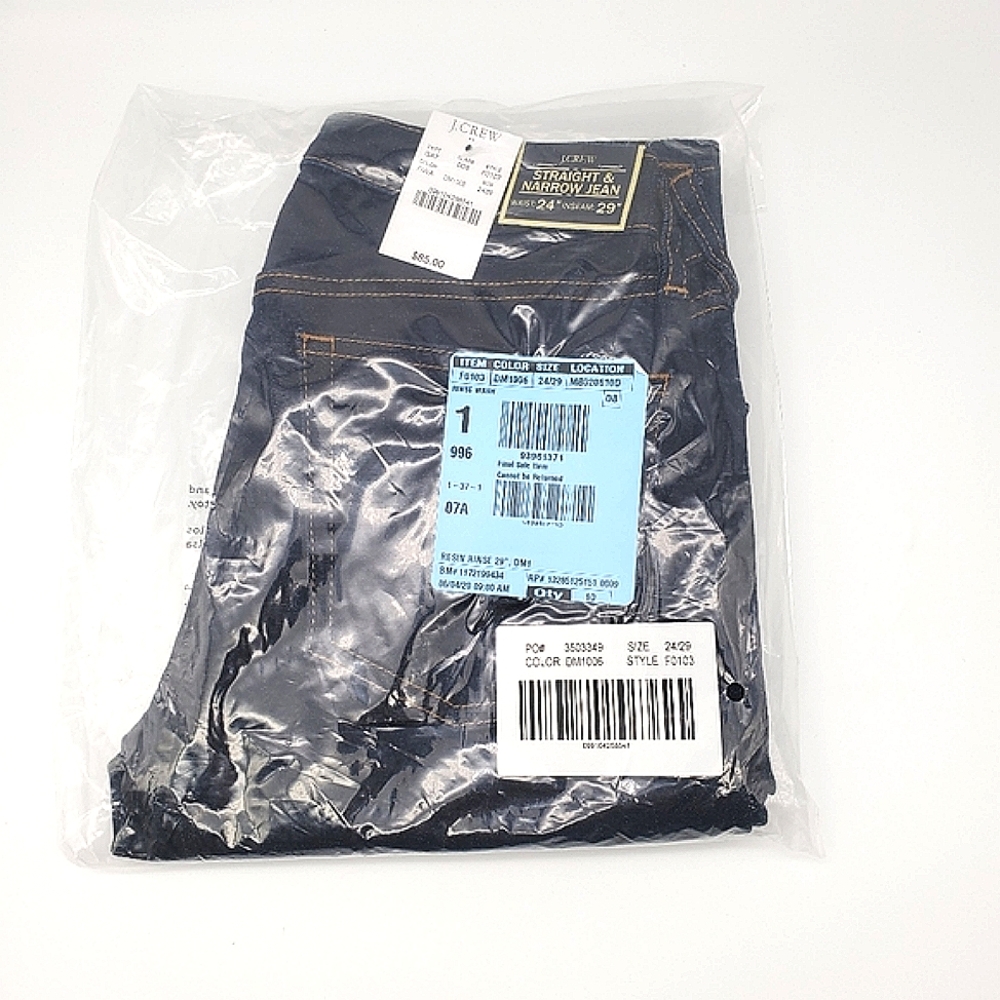 J.Crew Rinse Wash Straight and Narrow Jeans - Picture 6 of 7